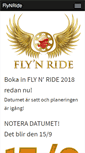 Mobile Screenshot of flynride.se