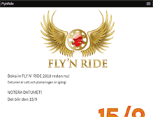 Tablet Screenshot of flynride.se